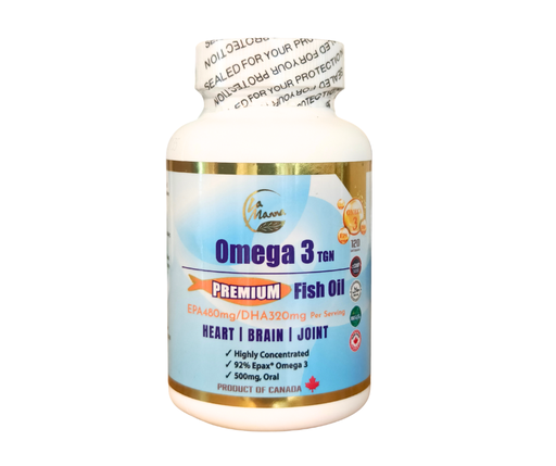 La Manna Premium Fish Oil 500mg 120 capsules